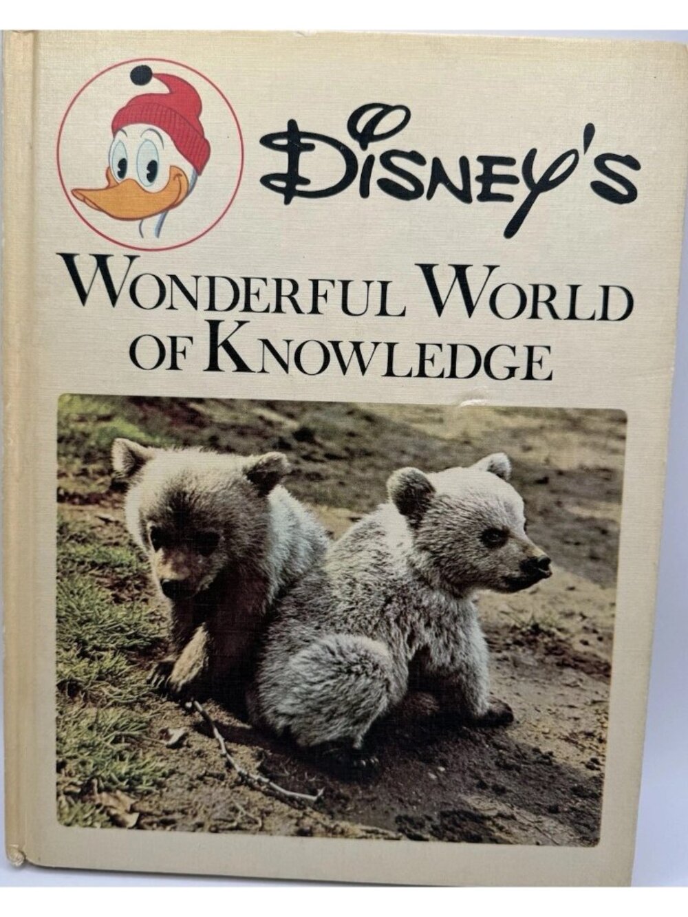 1973 Vintage Disney's Wonderful World of Knowledge Walt Disney Book Vol 1 #1